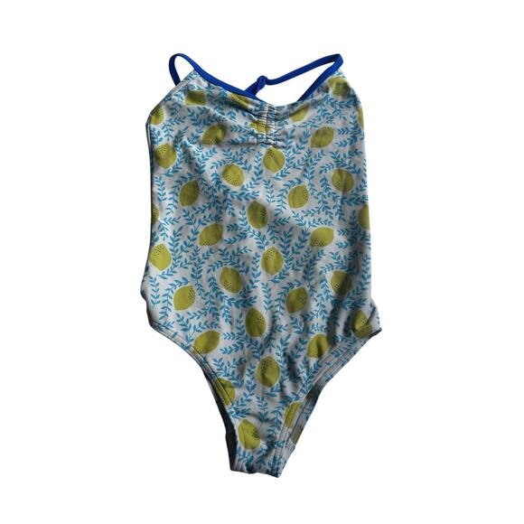 Johnnie b Mini Boden lemon swimsuit - Picture 1 of 4